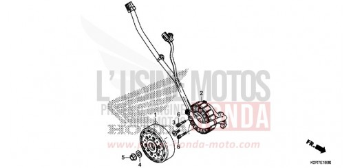 DEMARREUR GENERATEUR AC SH125ADN de 2022